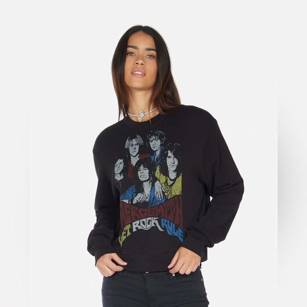 Lauren Moshi AEROSMITH sweatshirt